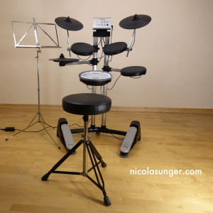 E-Drumset (back view)