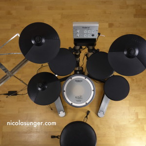 E-Drumset (top view)