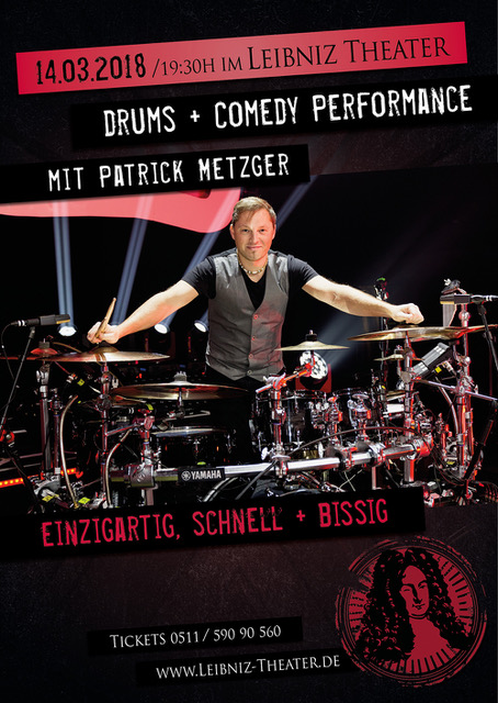 Drums & Comedy - Patrick Metzger 2018