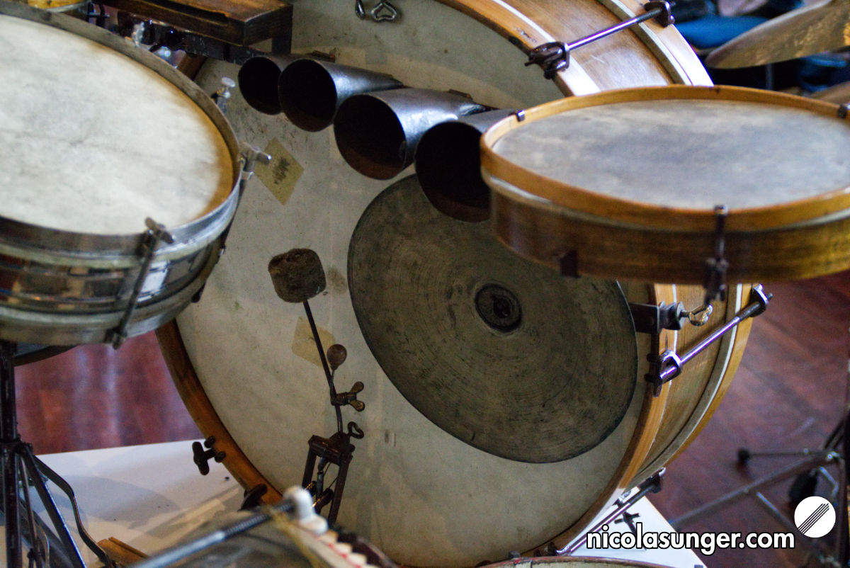 1930ies SONOR Drum Kit @ Vintage & Custom Drum Meeting 2018 in Walldorf-Mörfelden Germany