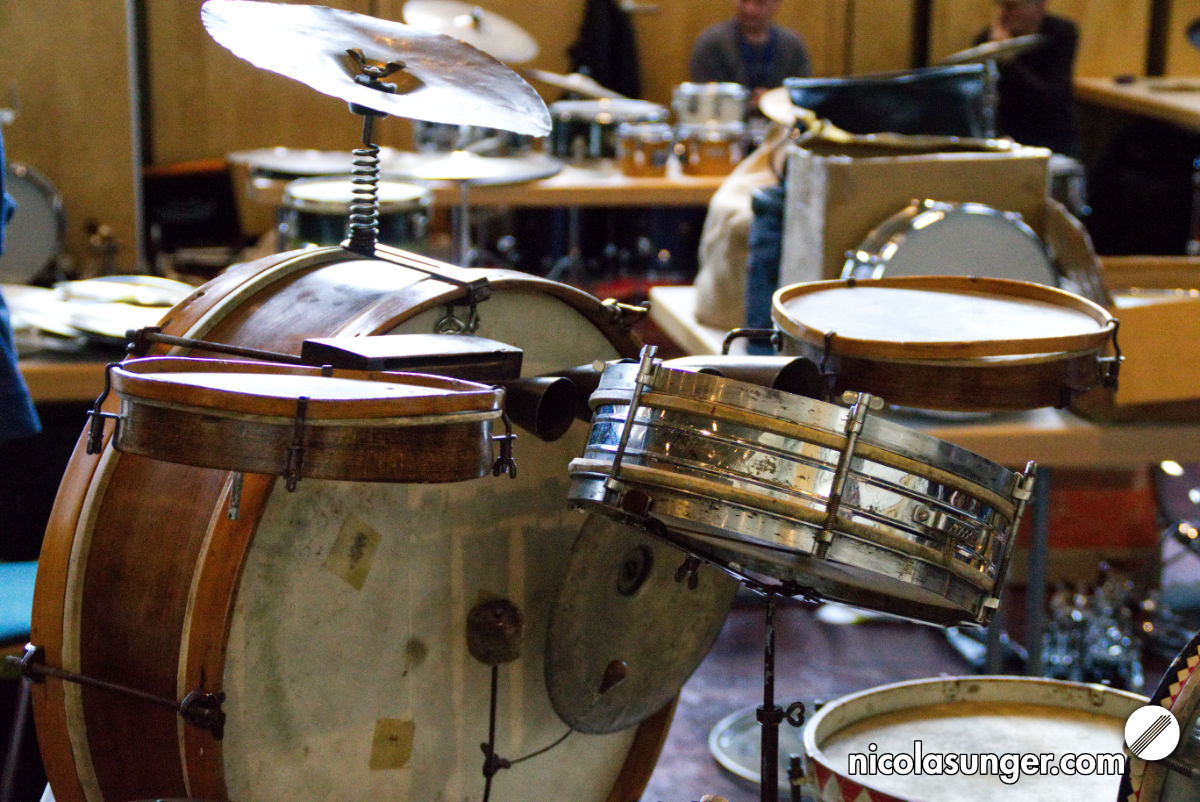 1930ies SONOR Drum Kit @ Vintage & Custom Drum Meeting 2018 in Walldorf-Mörfelden Germany