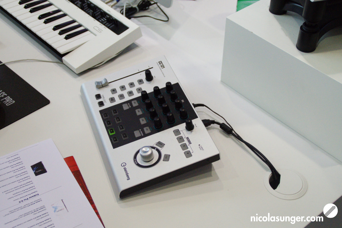 Steinberg DAW Controller CC121 @ Musikmesse Frankfurt