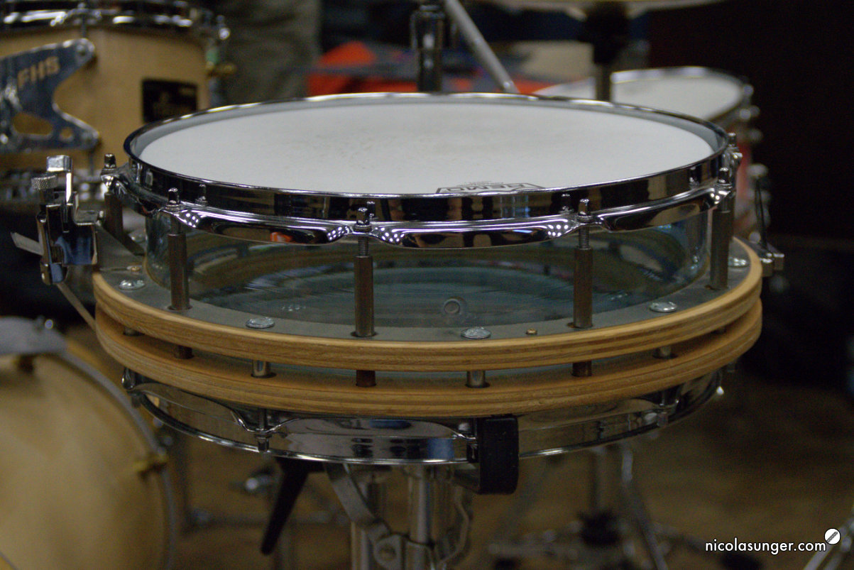 Glas Snare by TROYAN ZACHOW DRUMS