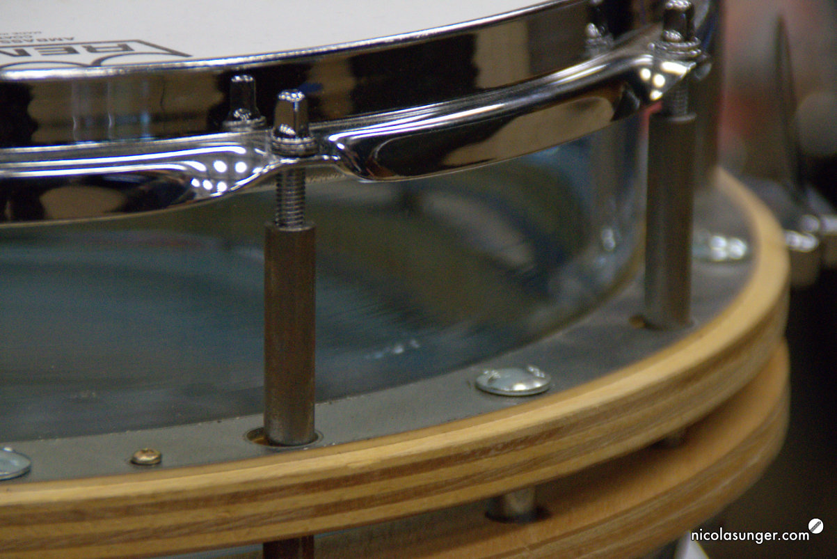 Glas Snare by TROYAN ZACHOW DRUMS